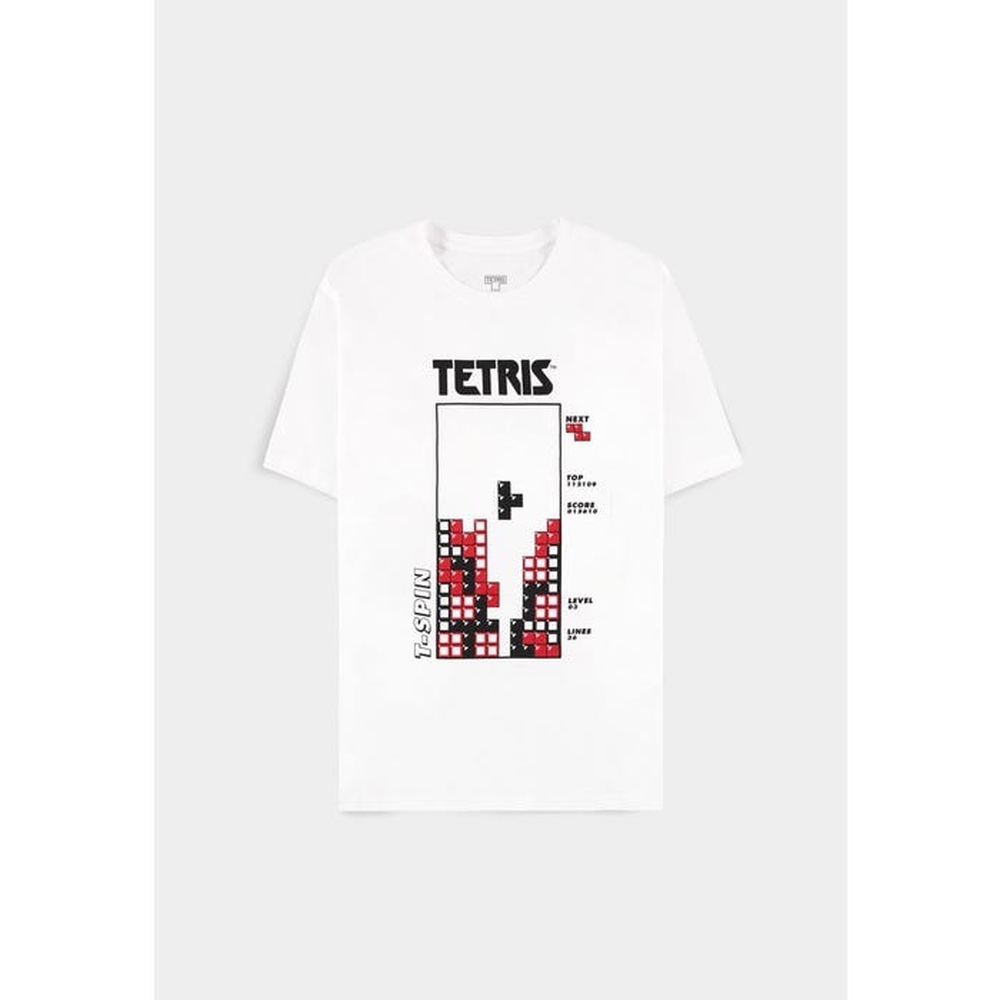Tetris - Block Party Herren TShirt - Weiß